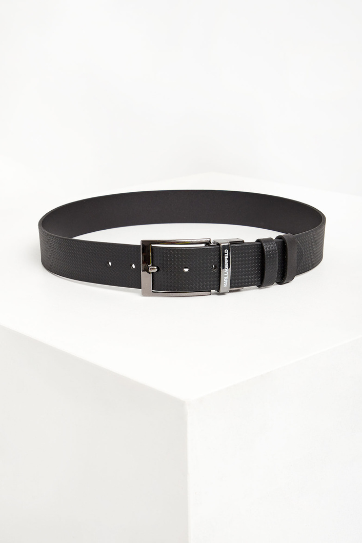 Pasek skórzany męski KARL LAGERFELD