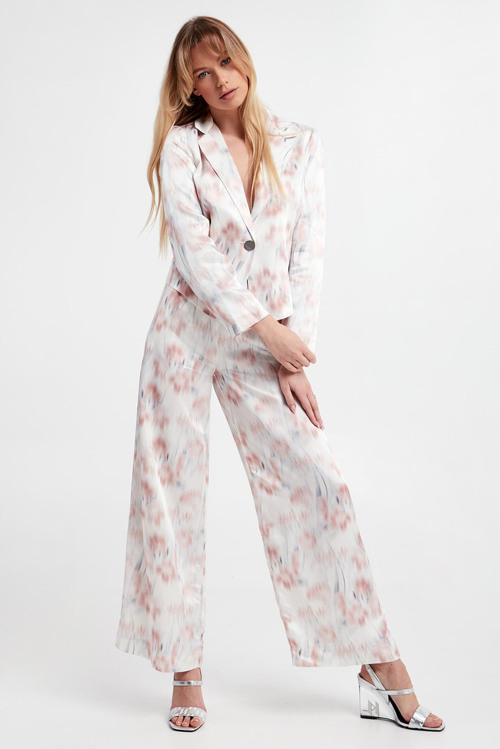 Spodnie damskie satynowe ARMANI EXCHANGE