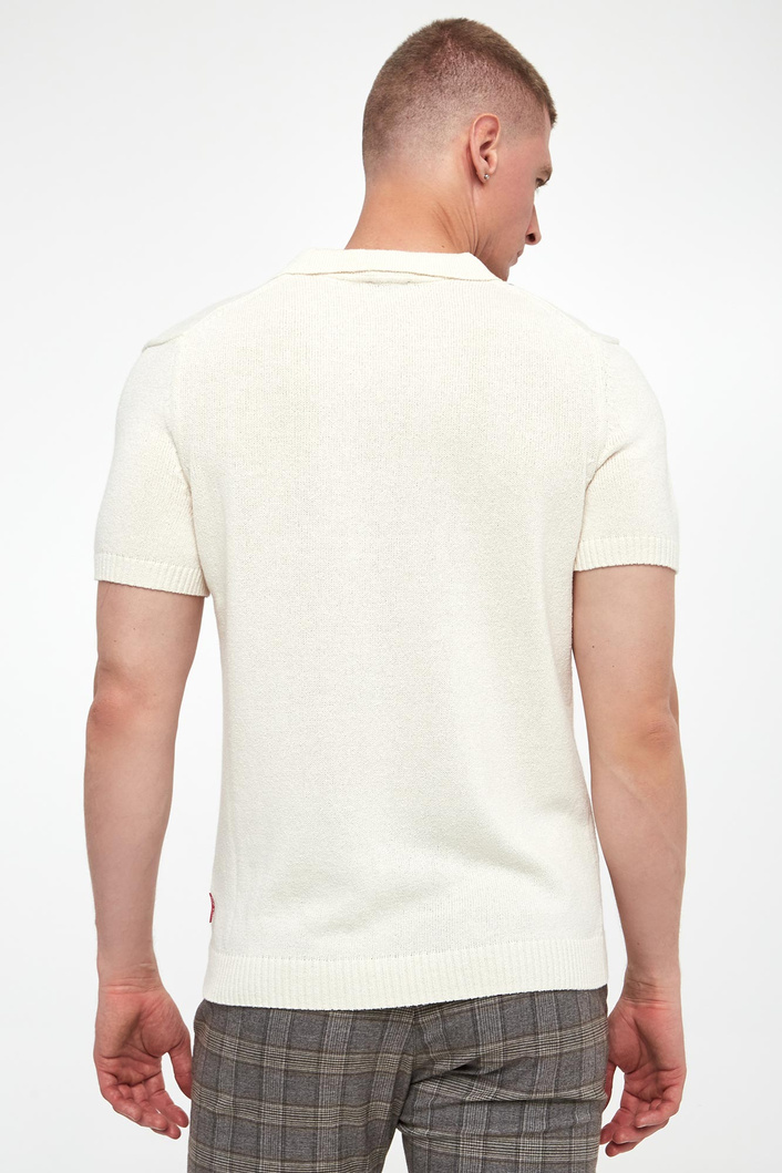 Sweter męski z kołnierzykiem Beloro JOOP! JEANS