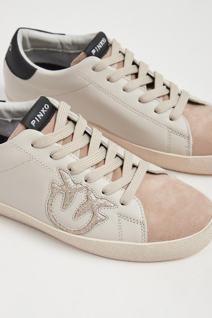 Sneakersy damskie skórzane PINKO