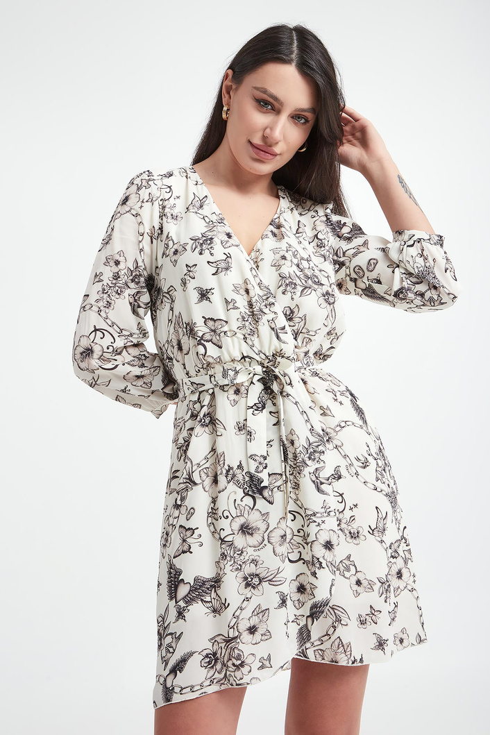 Sukienka kopertowa Accidioso PINKO