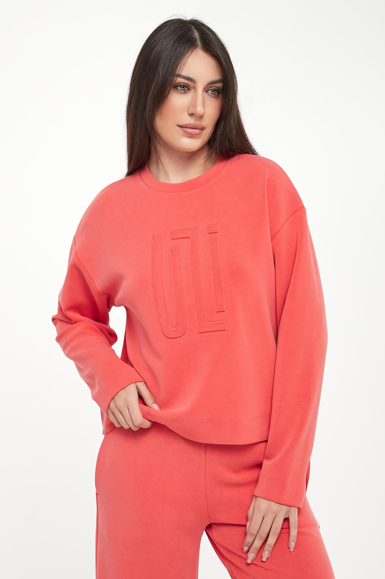 Bluza damska SPORTALM Koralowy Regular