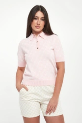Polo damskie z logo Kella JOOP!