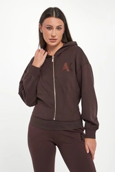 Bluza damska z logo ARMANI EXCHANGE