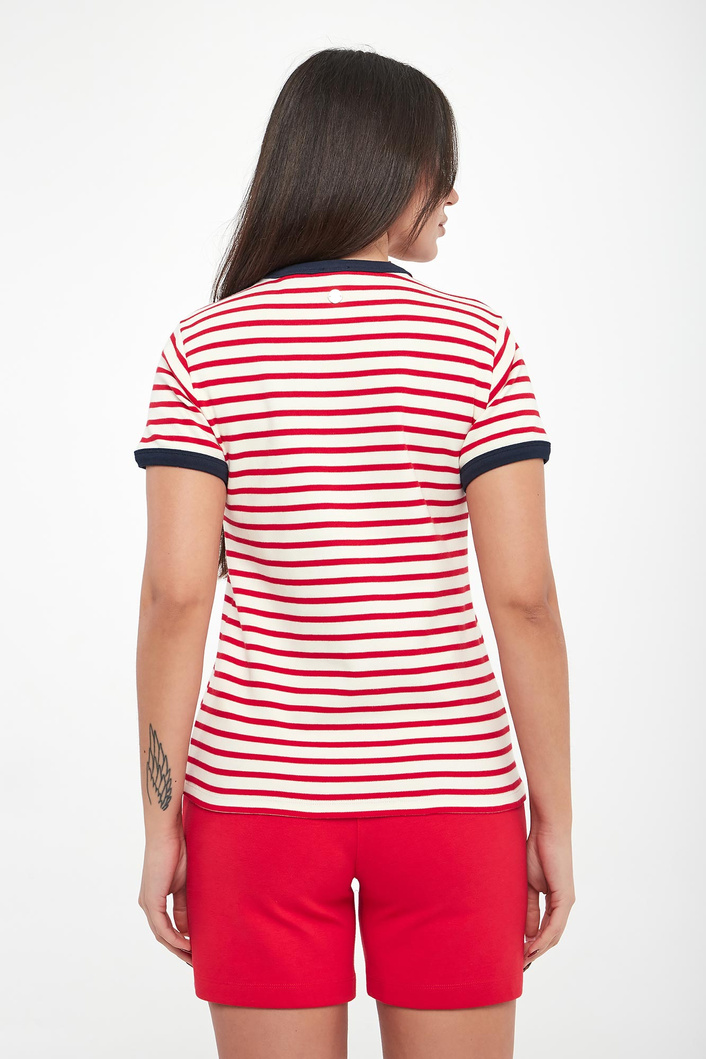 T-shirt damski w paski Trinity JOOP!