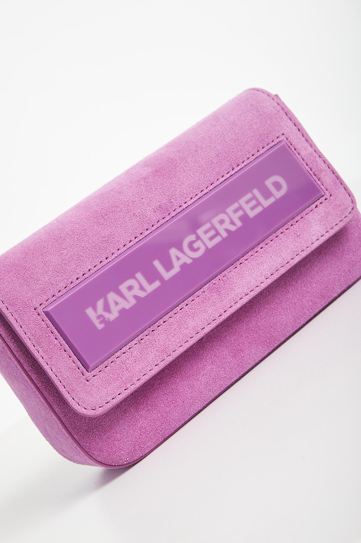 Torebka damska zamszowa KARL LAGERFELD