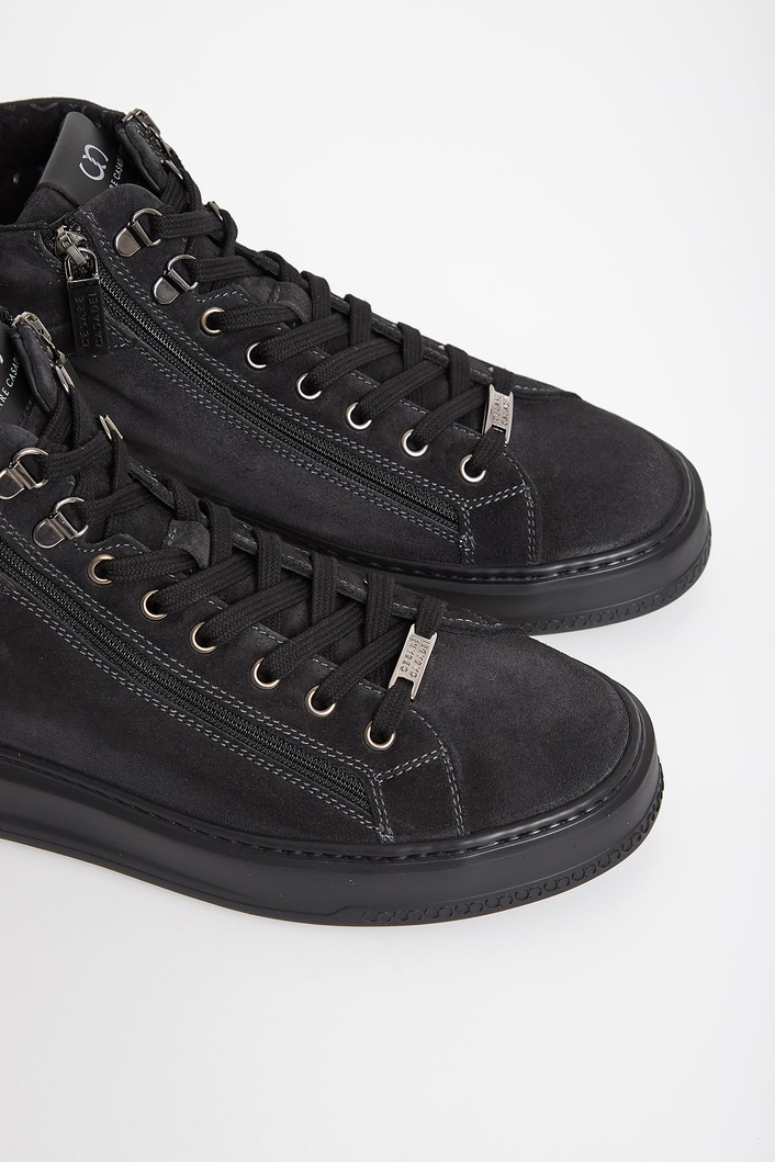 Sneakersy męskie zamszowe CESARE CASADEI