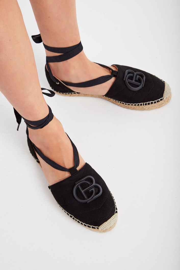 Espadryle skórzane BALDININI