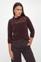 Sweter damski z alpaki Verace MARELLA MONOCHROME