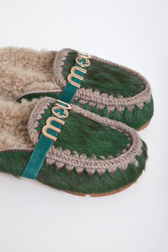 Klapki damskie mule Winter Bio MOU