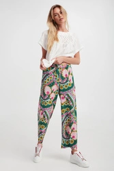 Spodnie damskie jedwabne Karman WEEKEND MAX MARA