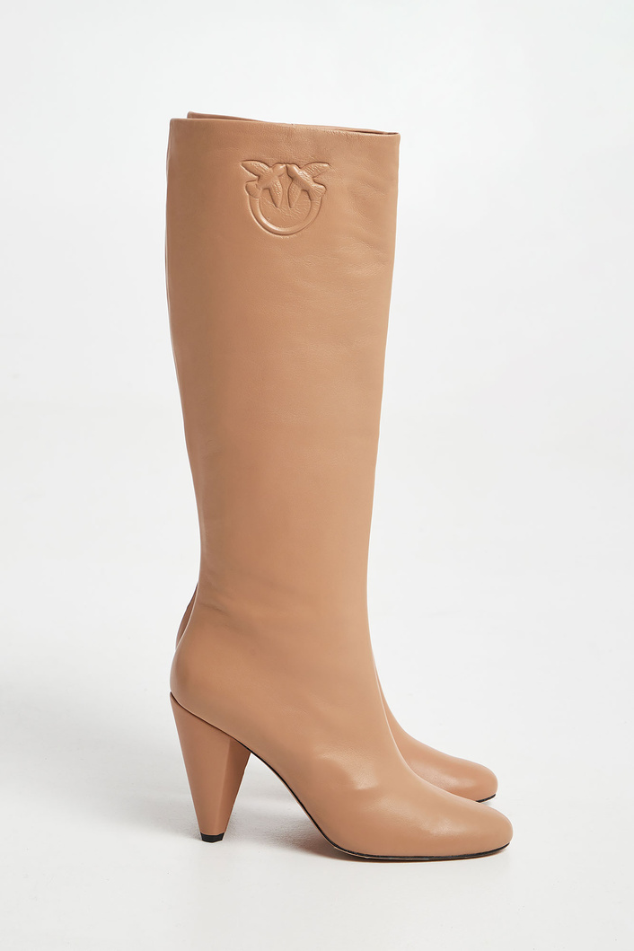 Kozaki skórzane Capperi PINKO