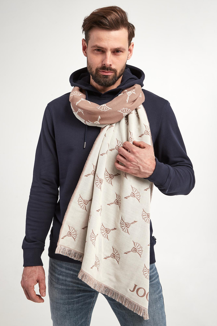 Szal męski z wełną Feris JOOP!