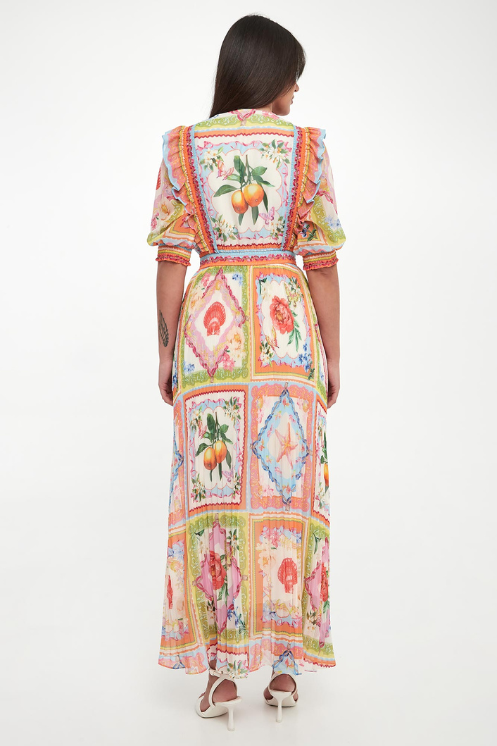 Sukienka szyfonowa maxi HALE BOB