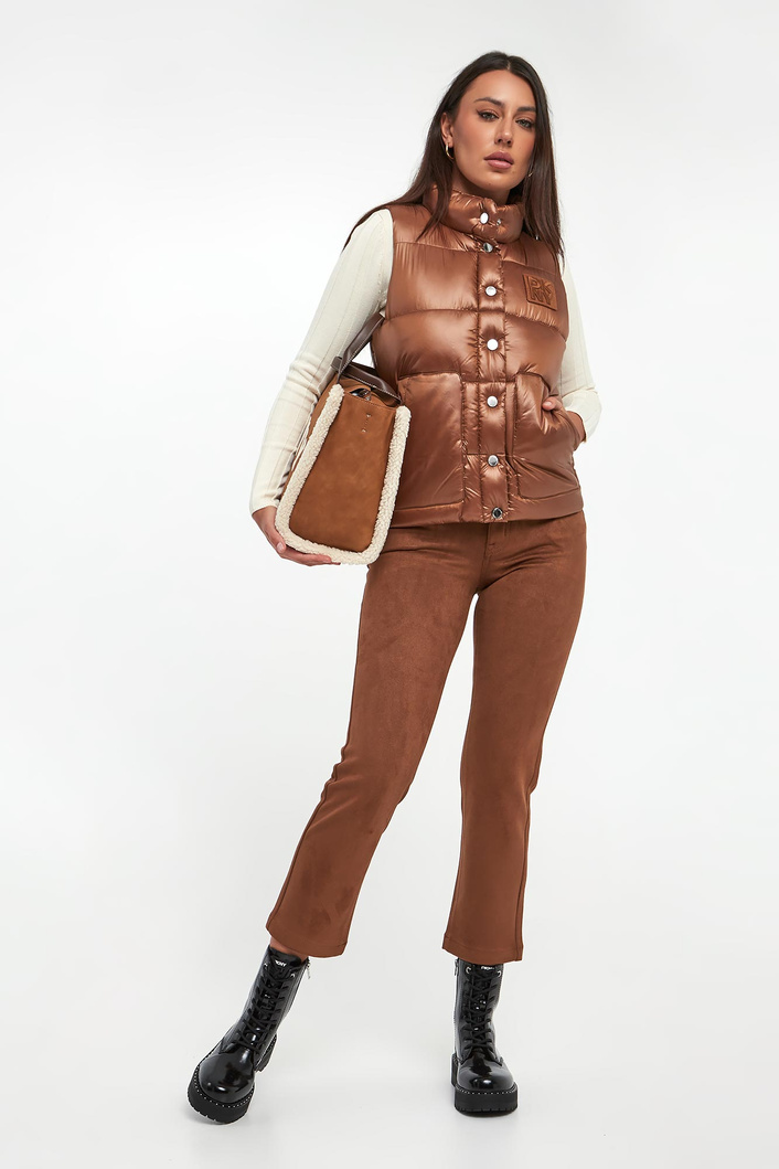 Kamizelka damska pikowana DKNY