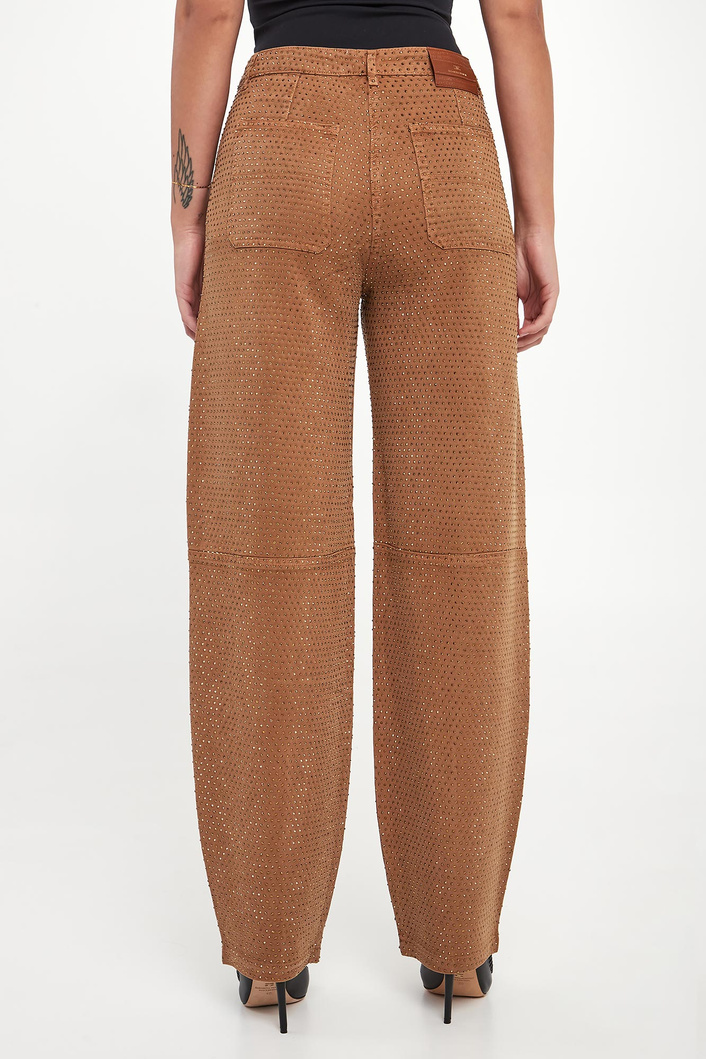Jeansy damskie z cyrkoniami ELISABETTA FRANCHI