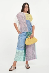 Spodnie damskie z wzorem paisley Pepe WEEKEND MAX MARA
