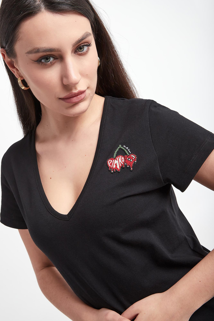 T-shirt damski Turbato PINKO