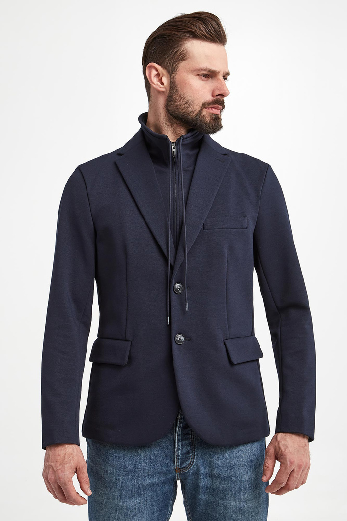 Marynarka męska z wełną EMPORIO ARMAANI