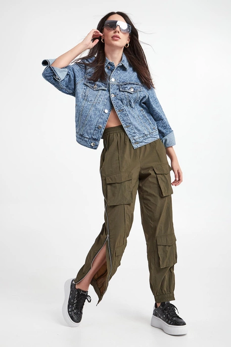 Spodnie damskie cargo GESTUZ