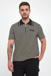 Polo męskie w monogram BALMAIN