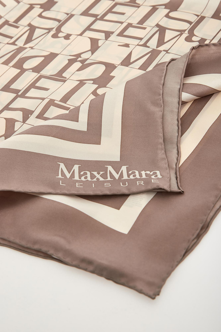 Szal damski jedwabny Mozart MAX MARA LEISURE