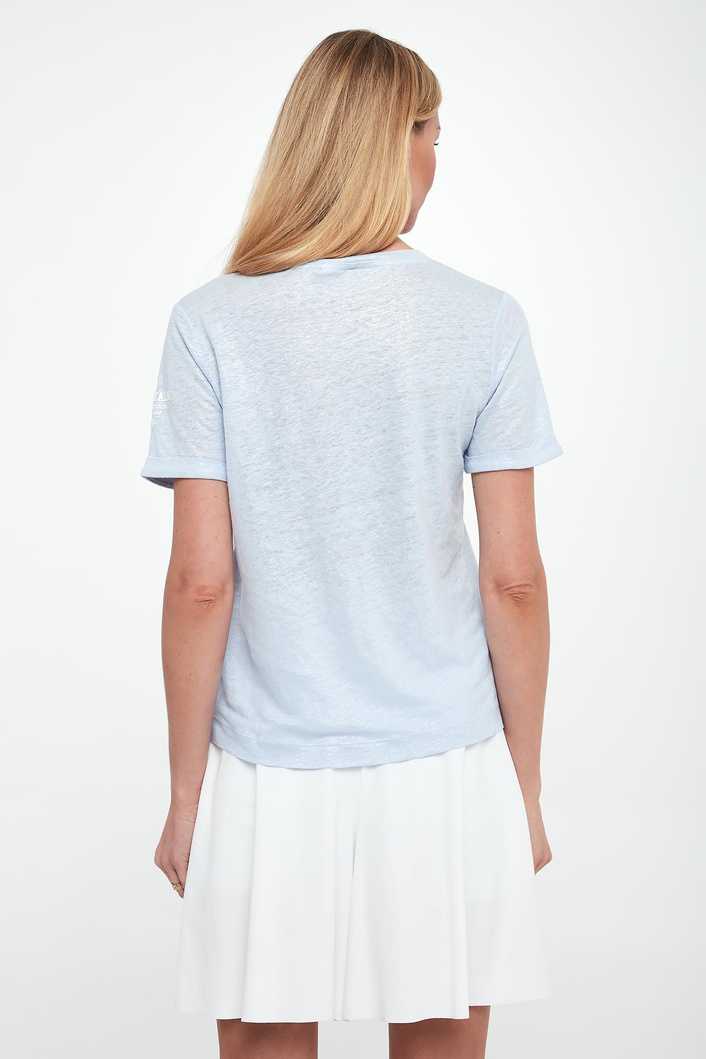 T-shirt damski lniany SPORTALM