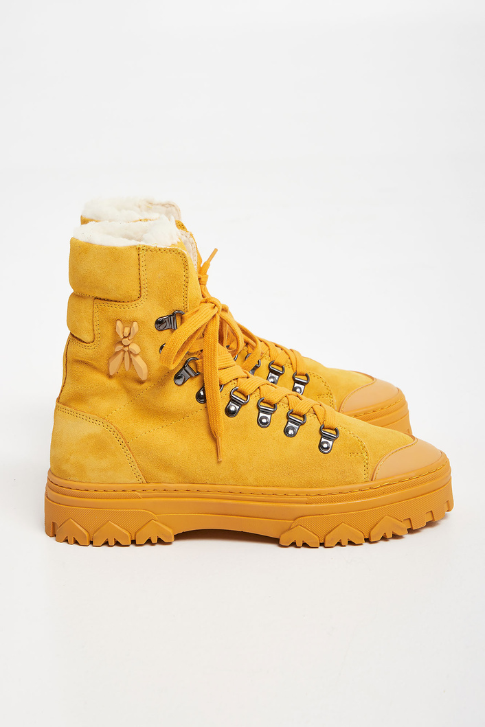 Trapery zamszowe PATRIZIA PEPE