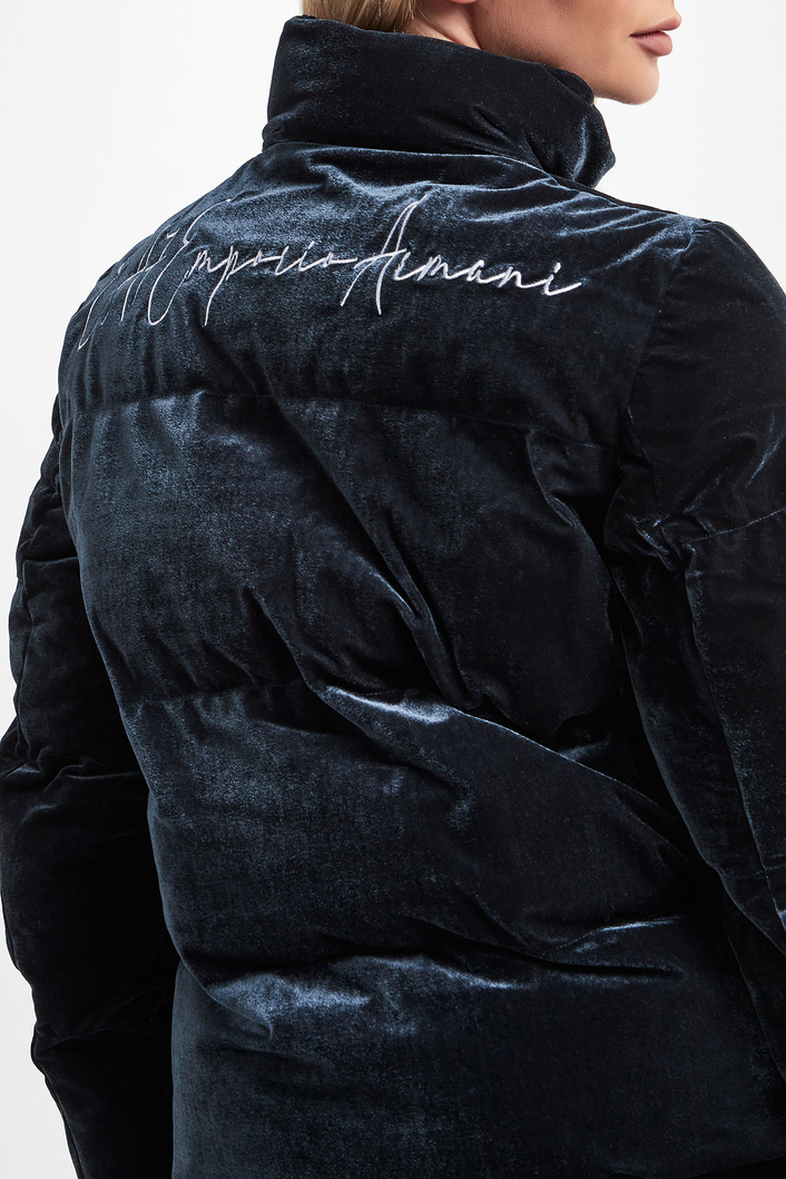 Kurtka welurowa EA7 EMPORIO ARMANI