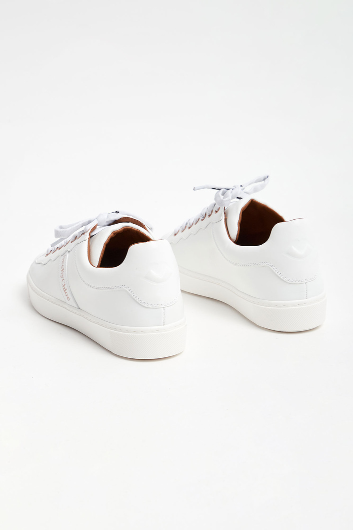 Sneakersy skórzane SEE BY CHLOÉ