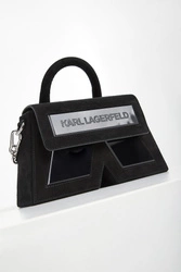 Torebka damska zamszowa KARL LAGERFELD
