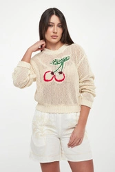 Sweter damski ażurowy TWINSET