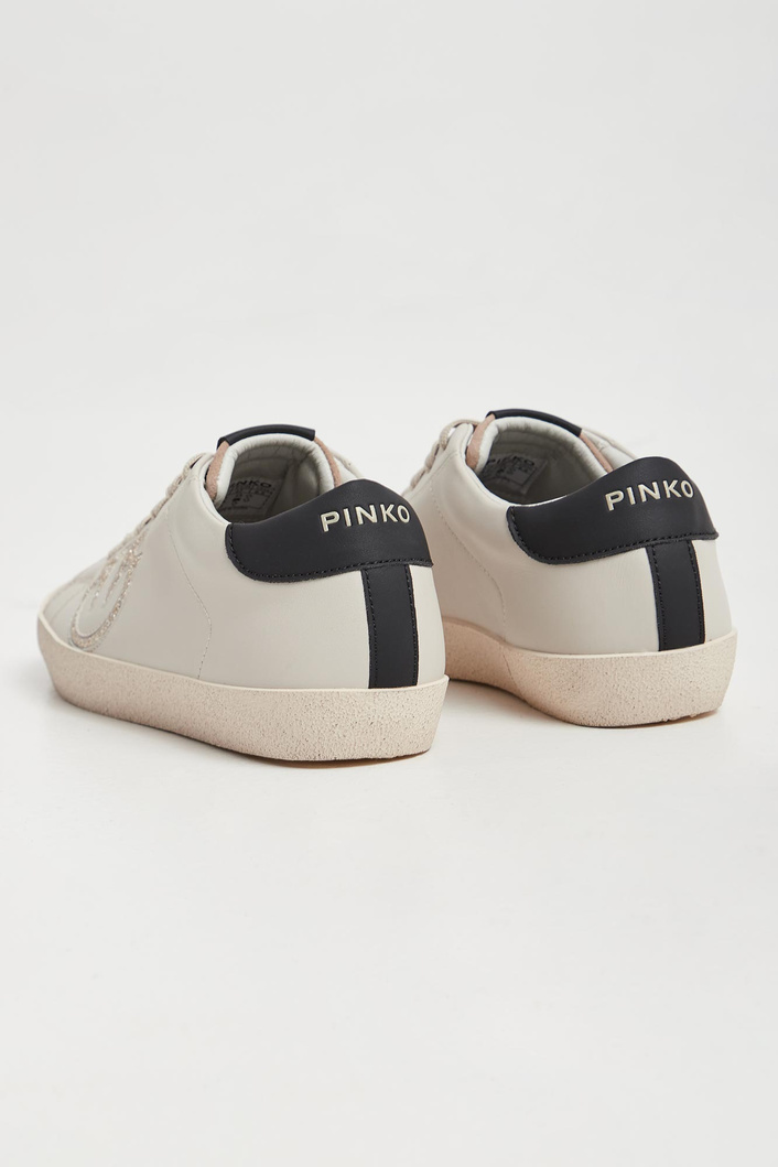 Sneakersy damskie skórzane PINKO