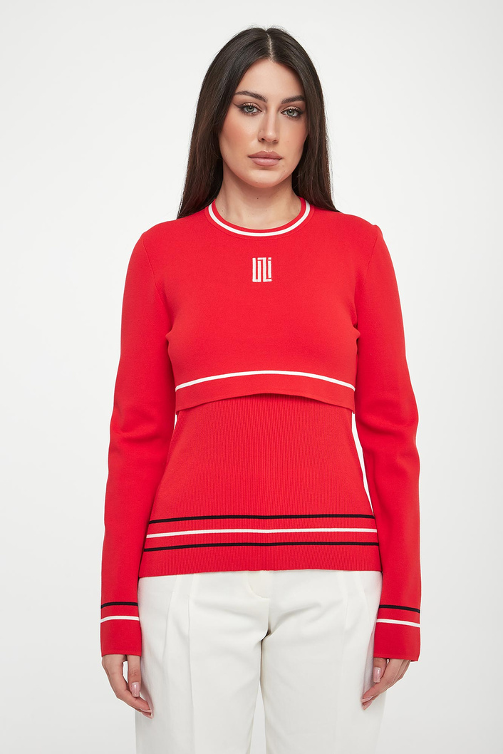 Komplet damski sweter + top SPORTALM