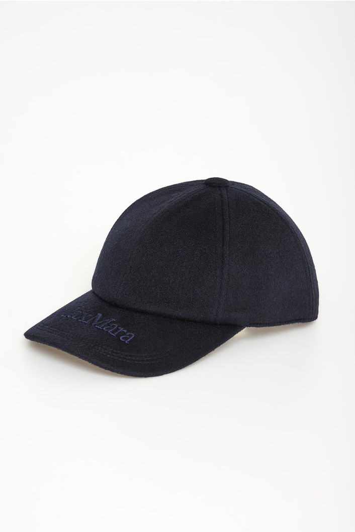 Czapka z daszkiem damska kaszmirowa Lancia MAX MARA ACCESSORI