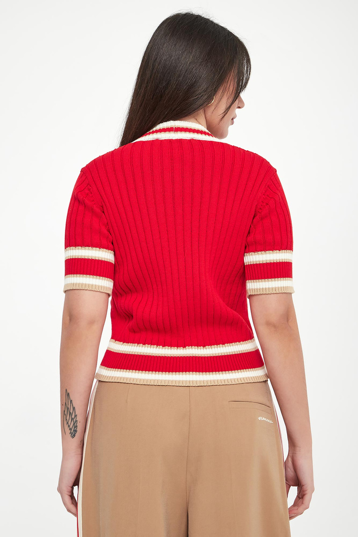 Kardigan damski z krótkim rękawem ERMANNO FIRENZE