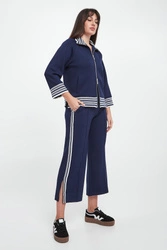 Spodnie damskie z lampasem JOSEPH RIBKOFF