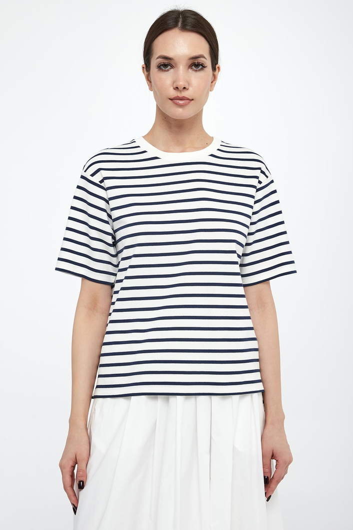 T-shirt damski w paski Multid WEEKEND MAX MARA