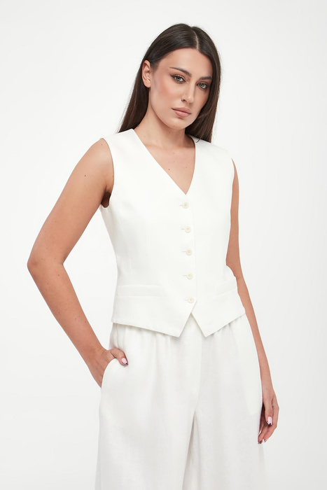 Kamizelka damska lniana Pace WEEKEND MAX MARA