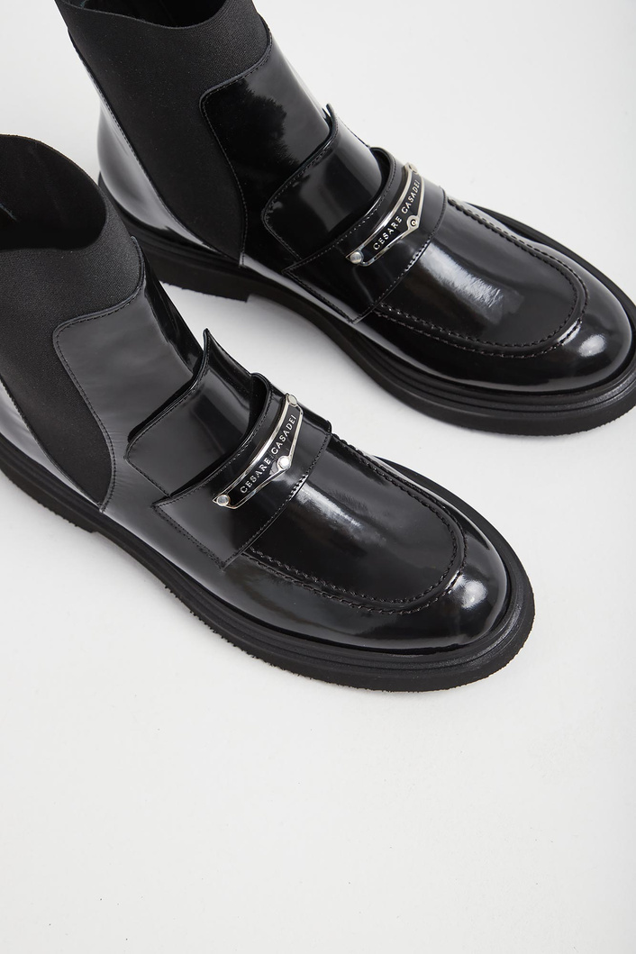 Botki damskie skórzane CESARE CASADEI