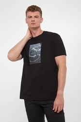 T-shirt męski z logo ARMANI EXCHANGE