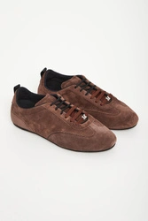 Sneakersy damskie zamszowe Stecca MAX MARA ACCESSORI