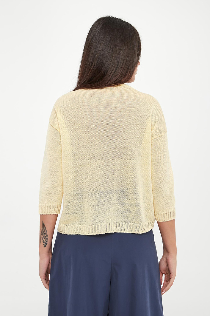 Sweter damski lniany Cannone WEEKEND MAX MARA
