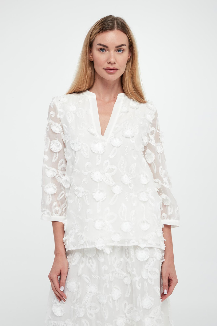 Koszula damska haftowana Belle JOOP!