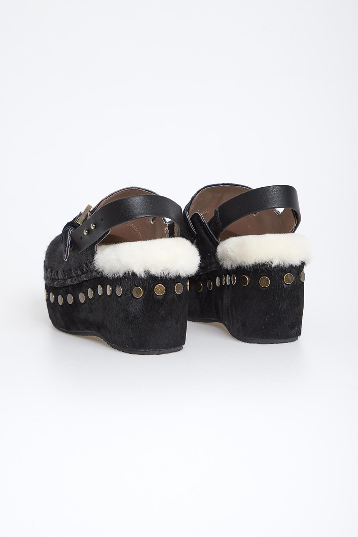 Klapki damskie Pony skin clog MOU