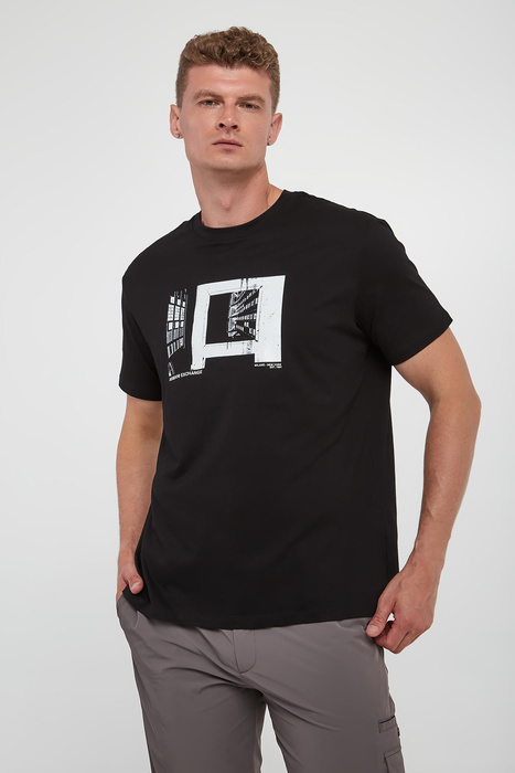T-shirt męski z nadrukiem ARMANI EXCHANGE