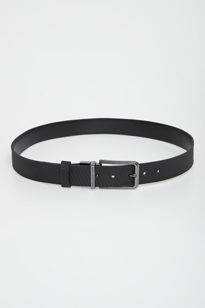 Pasek męski skórzany KARL LAGERFELD.