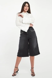 Bermudy damskie jeansowe TWINSET