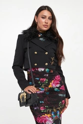 Żakiet damski z futerkiem VERSACE JEANS COUTURE