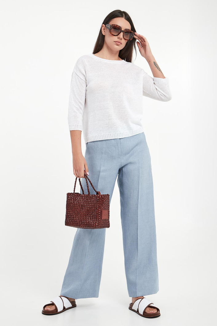 Sweter damski lniany Cannone WEEKEND MAX MARA